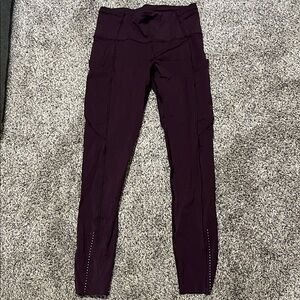 Lulu Lemon Purple Leggings